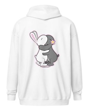 Hopity Love Unisex heavy blend zip hoodie