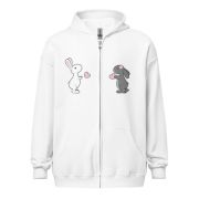 Hopity Love Unisex heavy blend zip hoodie