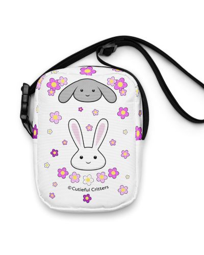 Flower Bunnies Utility crossbody bag