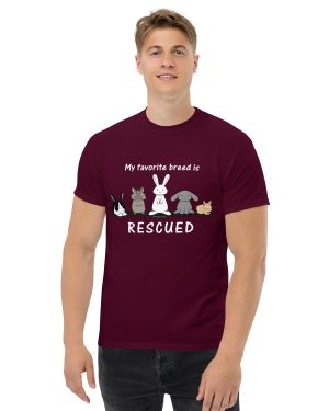 My Favorite Breed is Rescued Unisex Classic Tee