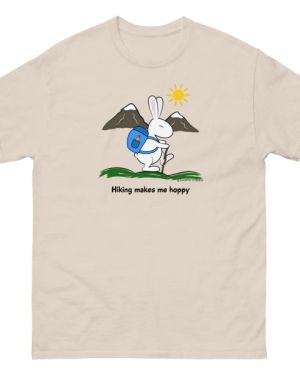 Hiking Makes Me Hoppy Unisex Classic Tee