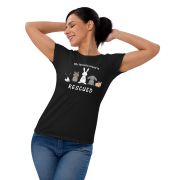 My Favorite Breed is Rescued Women’s short sleeve t-shirt