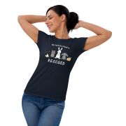 My Favorite Breed is Rescued Women’s short sleeve t-shirt