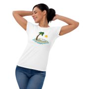 Island Bunny Women’s short sleeve t-shirt