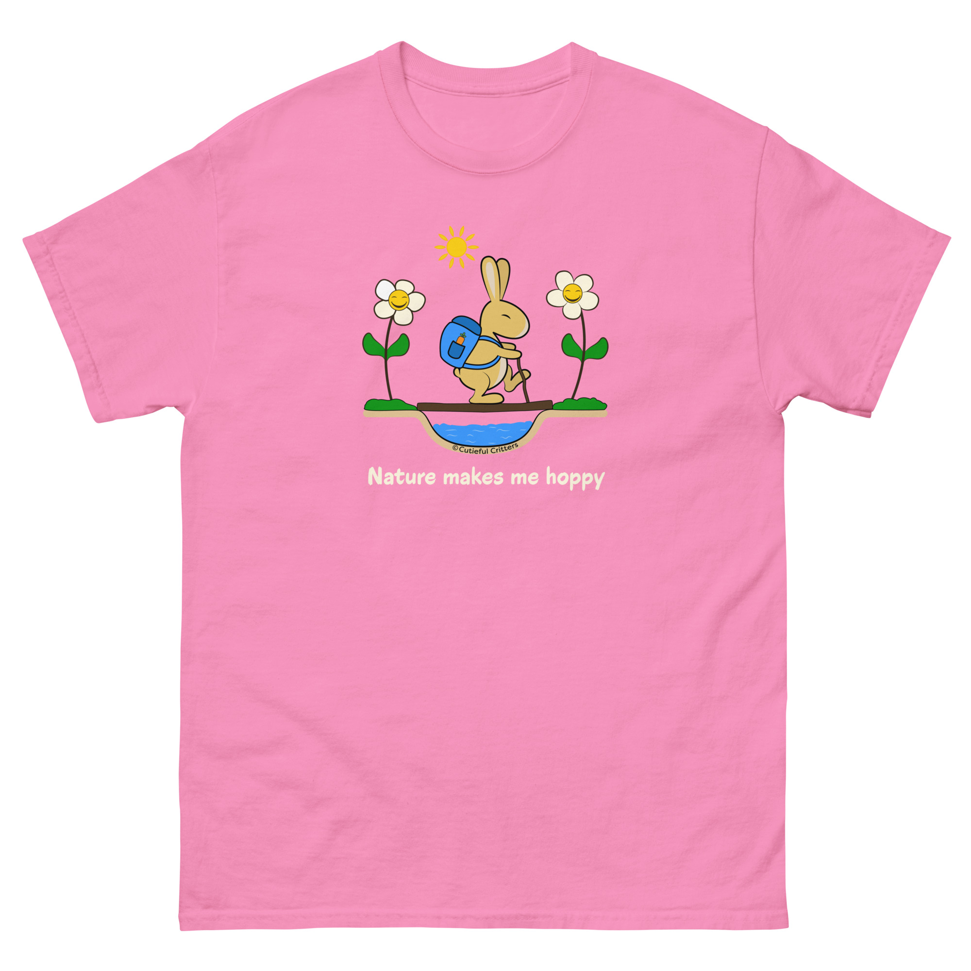 Nature Makes Me Hoppy Unisex classic tee