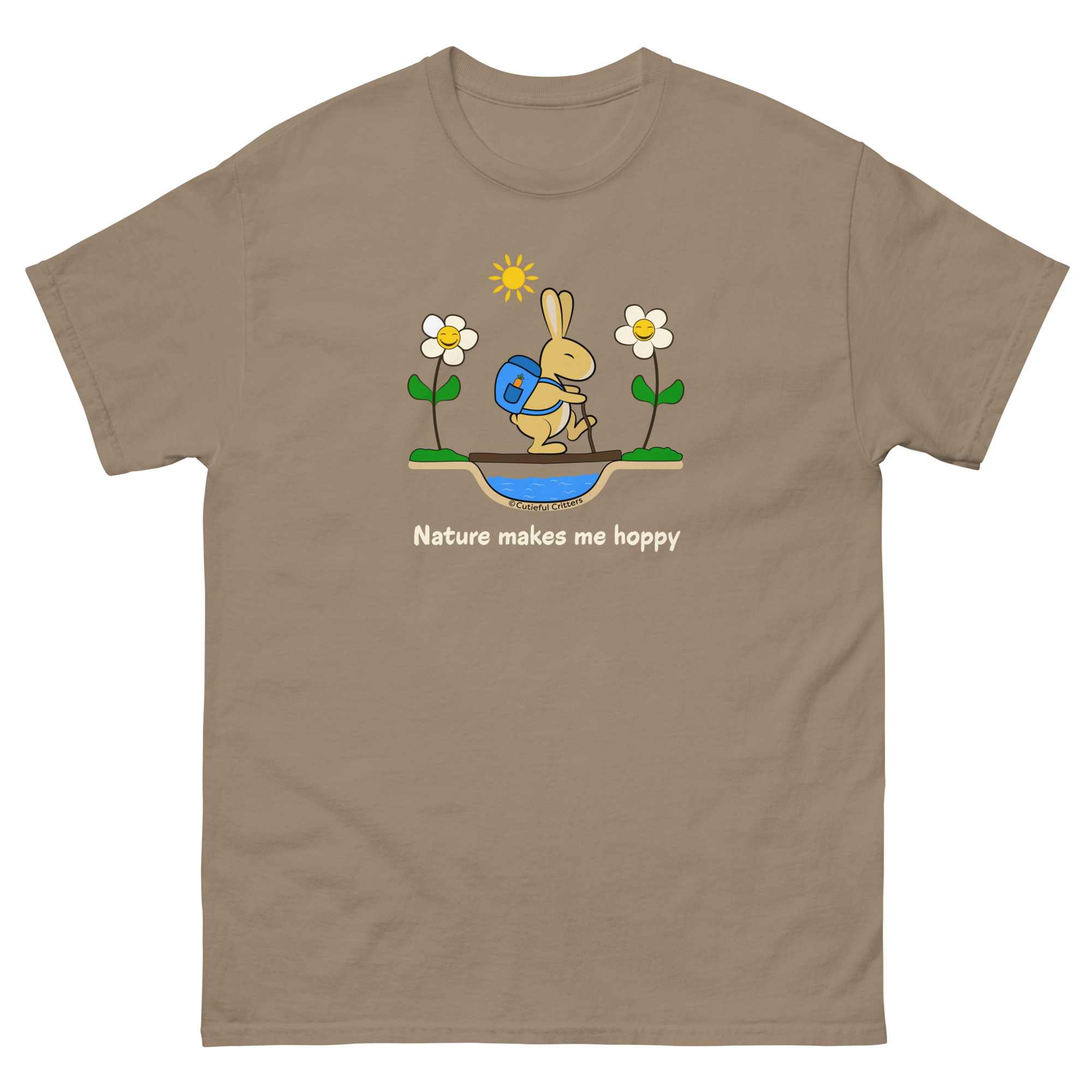 Nature Makes Me Hoppy Unisex classic tee