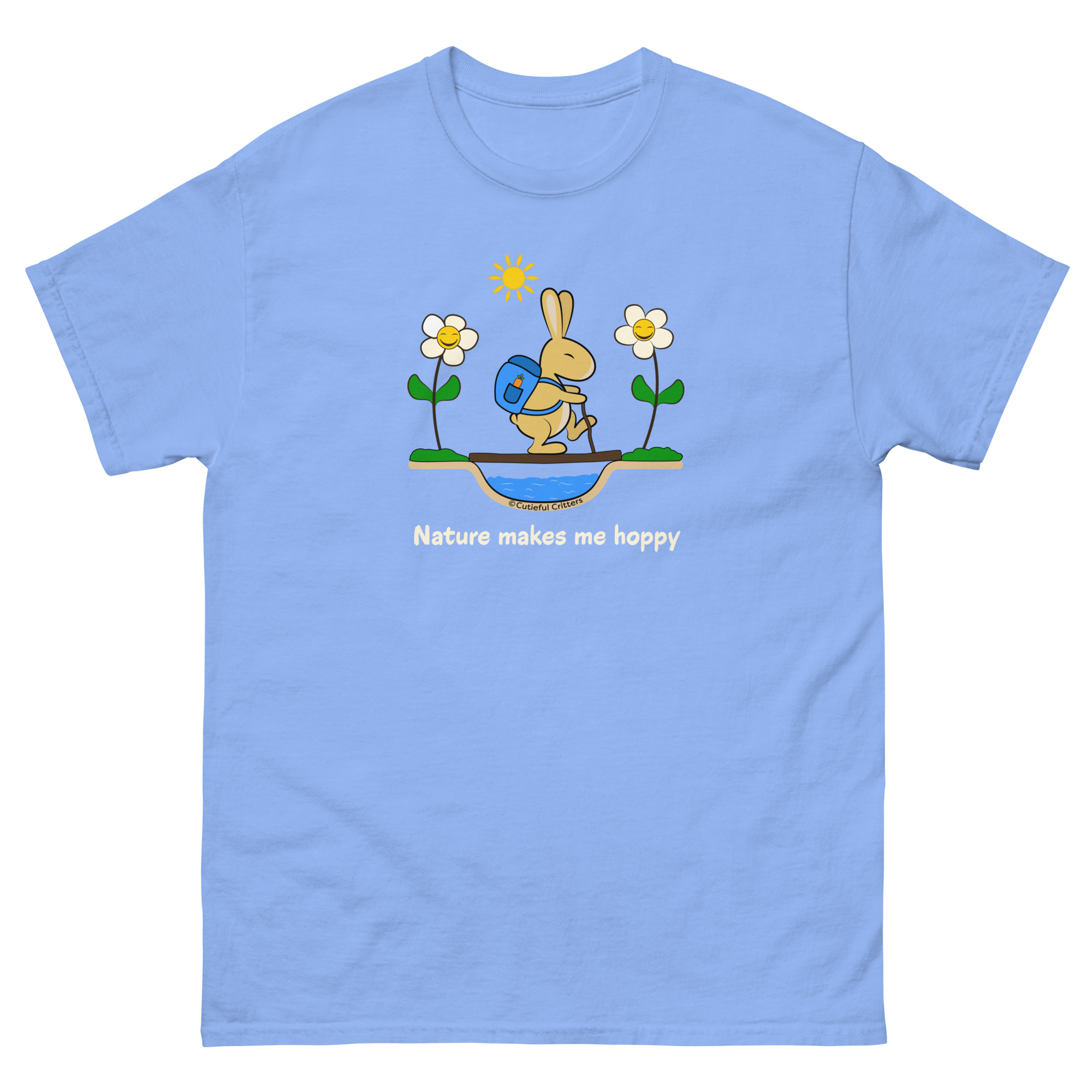 Nature Makes Me Hoppy Unisex classic tee