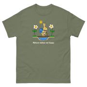Nature Makes Me Hoppy Unisex classic tee