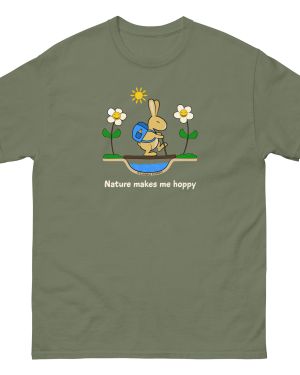 Nature Makes Me Hoppy Unisex classic tee