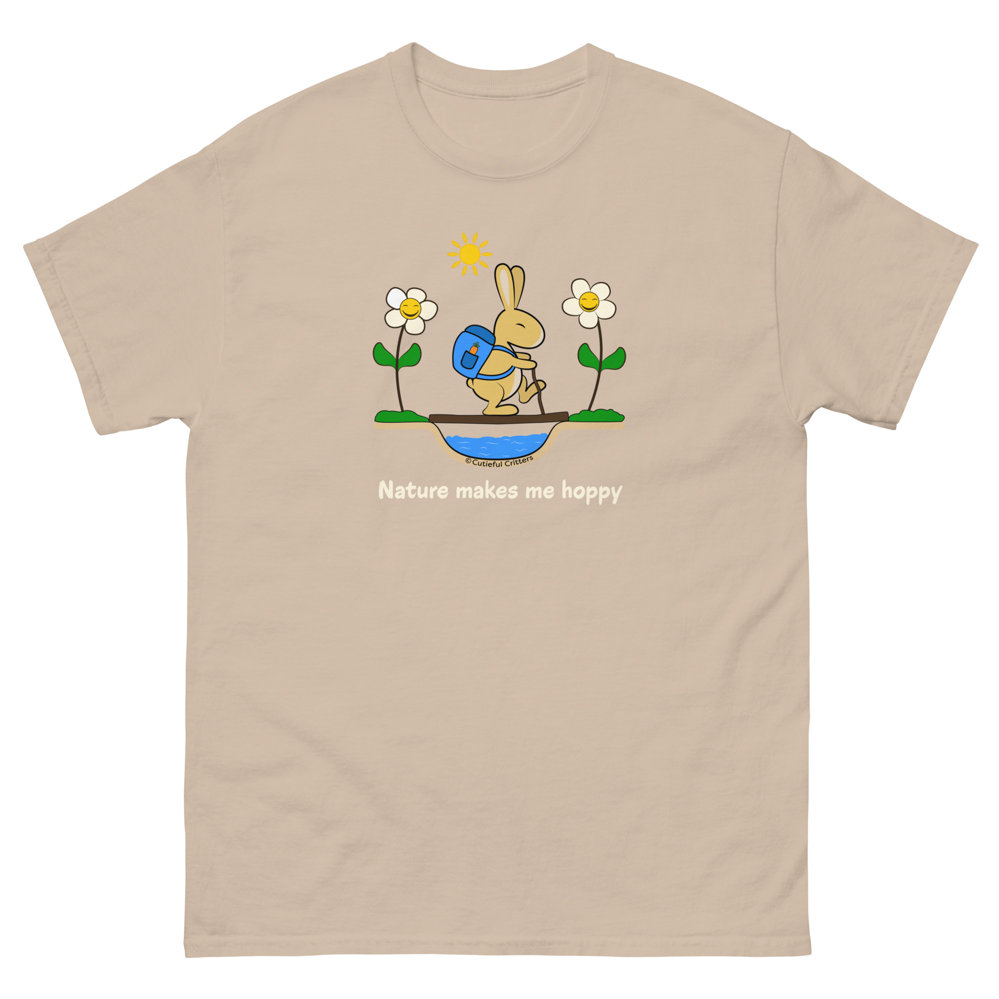 Nature Makes Me Hoppy Unisex classic tee