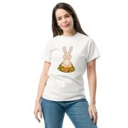 Meditating Bunny Unisex classic tee