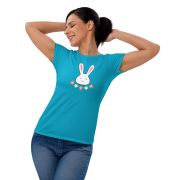 Flower Bun Uppy Eared Women’s short sleeve t-shirt