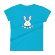 Flower Bun Uppy Eared Women’s short sleeve t-shirt