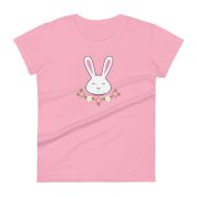 Flower Bun Uppy Eared Women’s short sleeve t-shirt