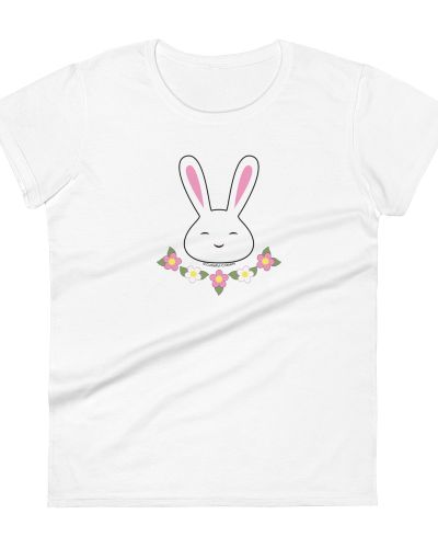 Flower Bun Uppy Eared Women’s short sleeve t-shirt