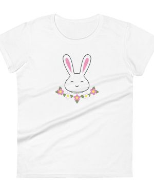 Flower Bun Uppy Eared Women’s short sleeve t-shirt
